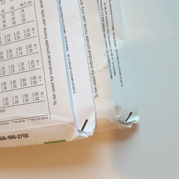 Simplicity 2758 2516 Easy Midi Skirt Variations 6 8 10 12 14 16 Sewing Pattern - Picture 10 of 10